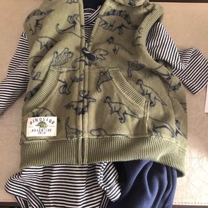 Infant boys long sleeve/pant outfits